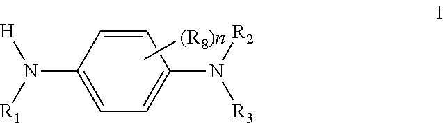 Cross products and co-oligomers of phenylenediamines and aromatic amines as antioxidants for lubricants