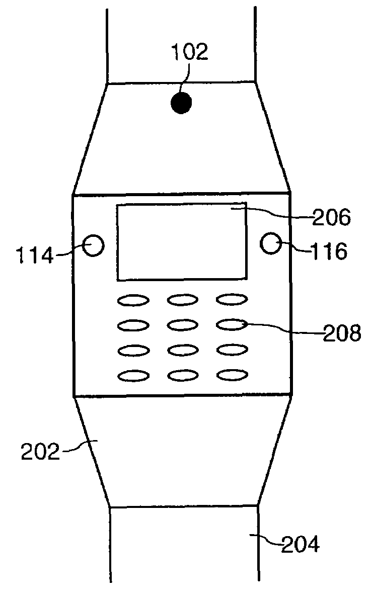 Body-worn personal communications apparatus