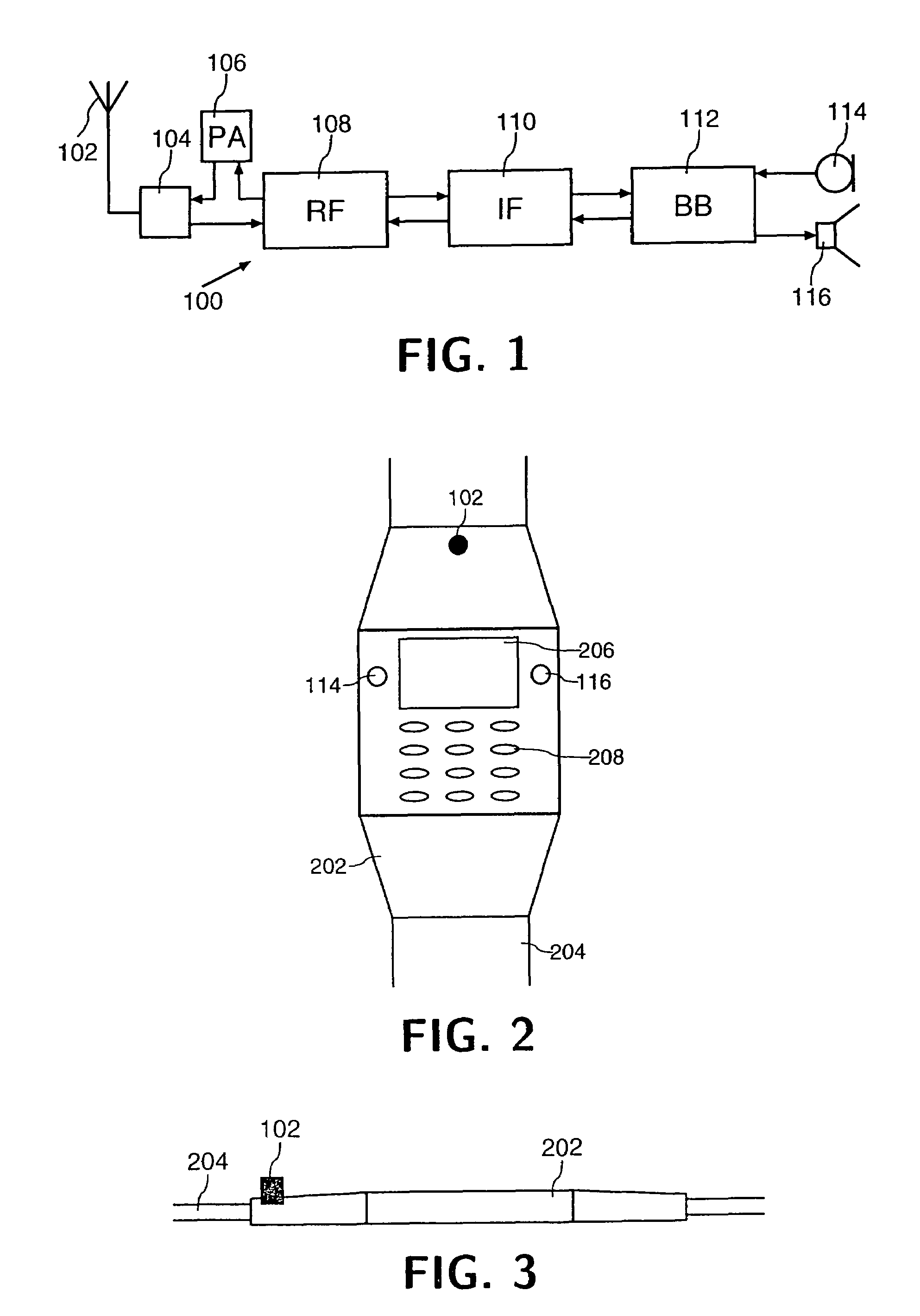 Body-worn personal communications apparatus