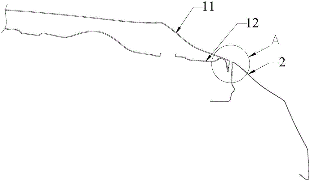 Automobile engine hood and processing method