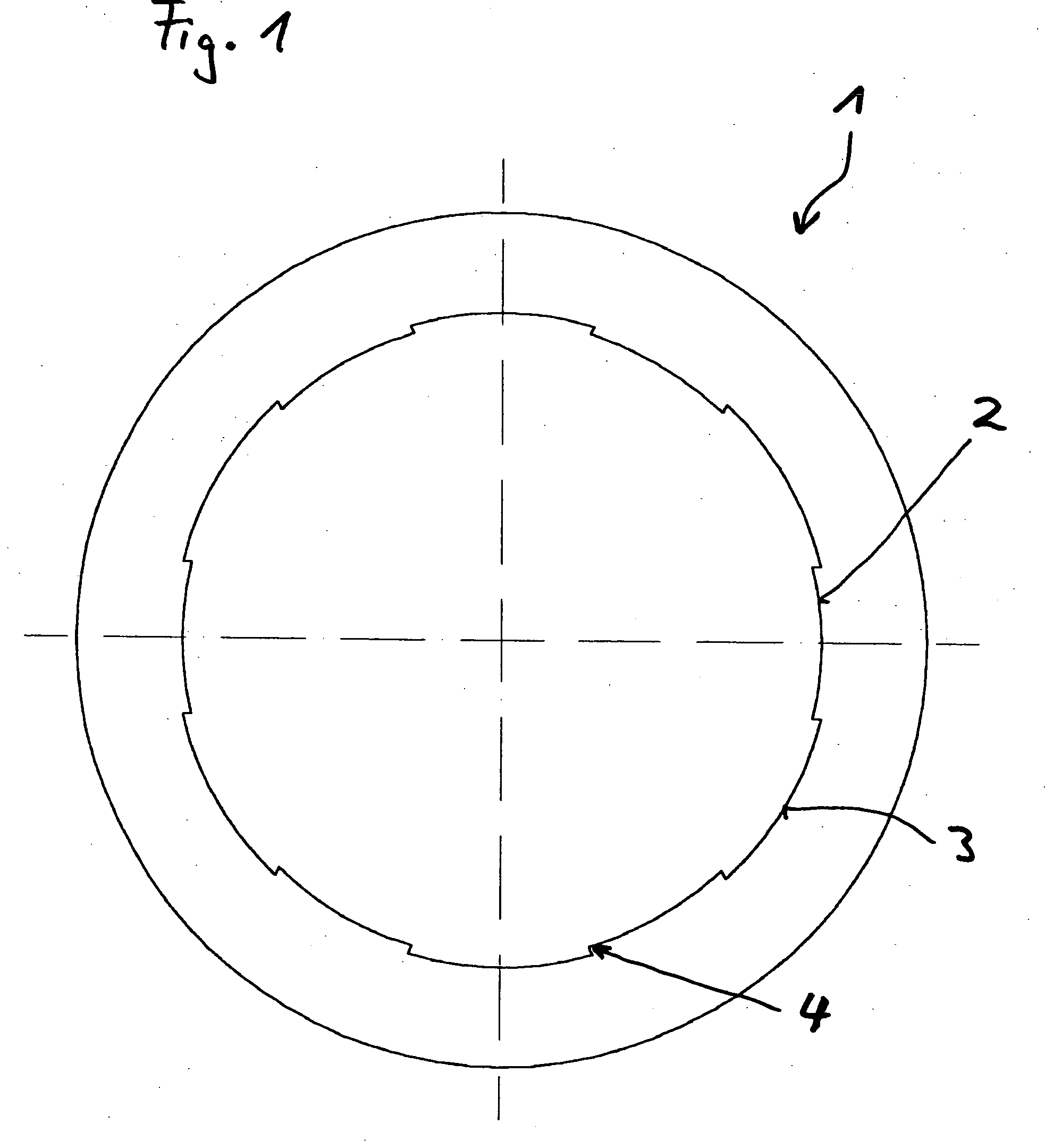 Porous plain bearing with continuous variation of the borehole compression