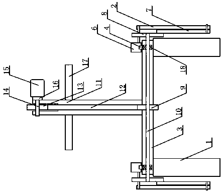 Motor-driven type lower limb training rehabilitation apparatus for medical use