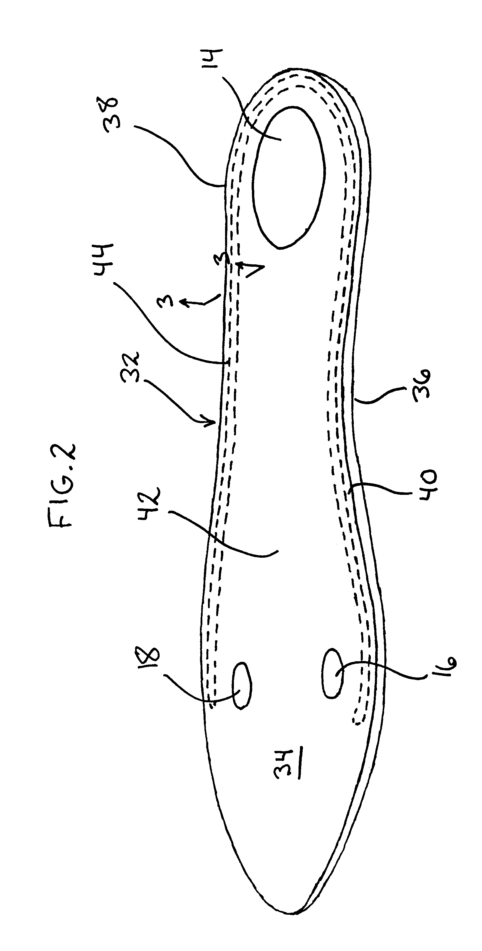 Balance-enhanced insert for footwear