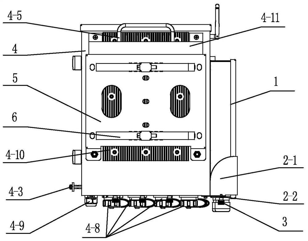 Natural cooling integrated base station power system