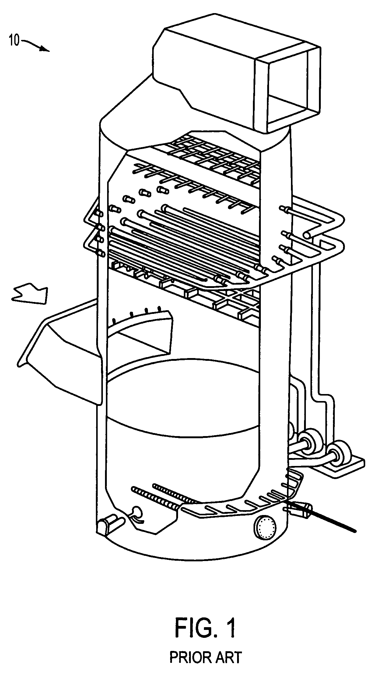 Removal of Hg, NOx, and SOx with using oxidants and staged gas/liquid contact