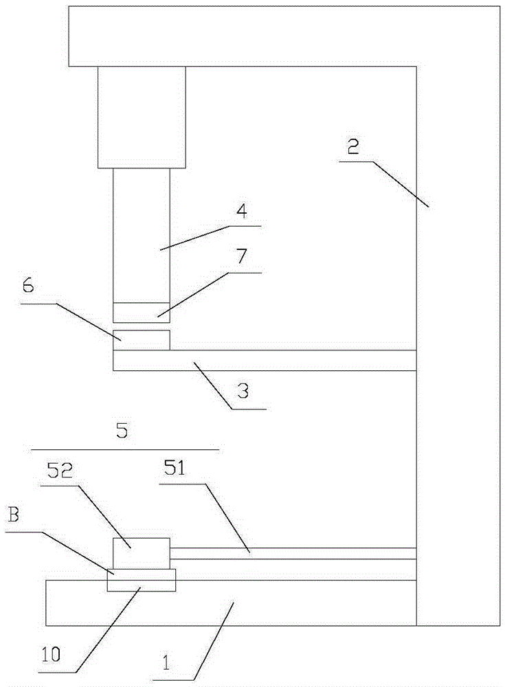 Film pasting device for liquid crystal display screen