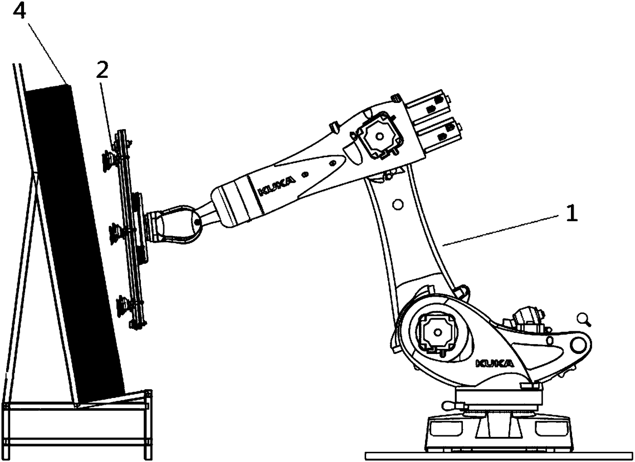 Device for automatically correcting feeding angle