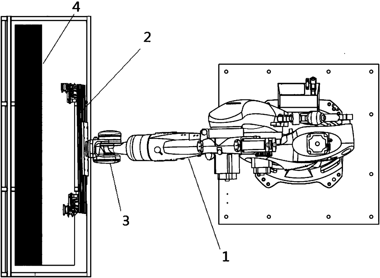 Device for automatically correcting feeding angle