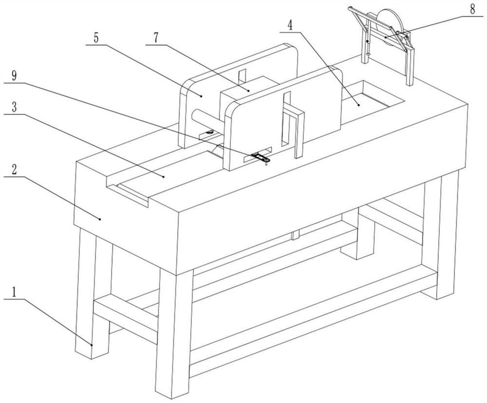 E-commerce logistics article packaging device