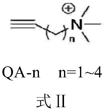 Triazolyl long side chain-containing polyphenyl ether anion membrane as well as preparation method and application thereof