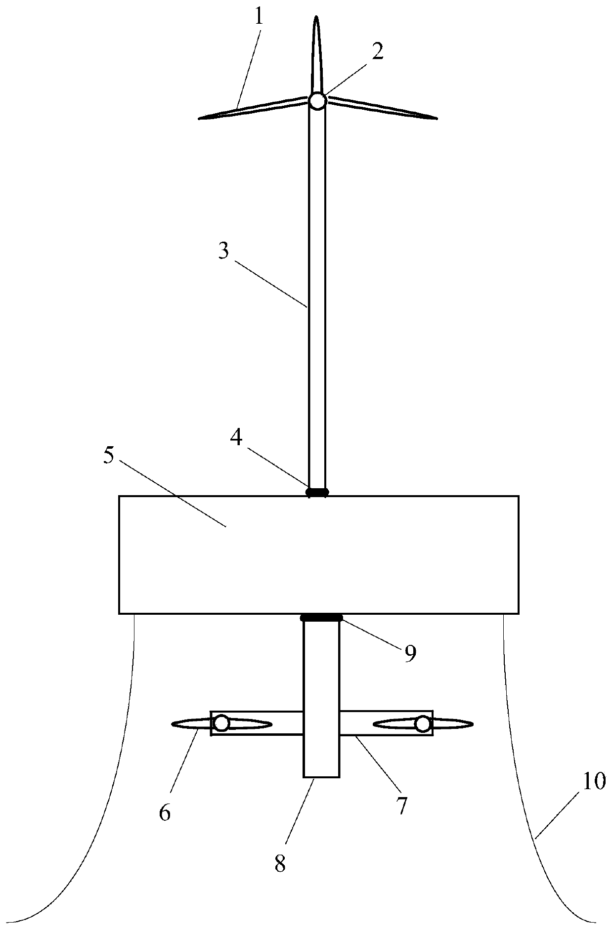 Floating-type energy collaborative power generation system