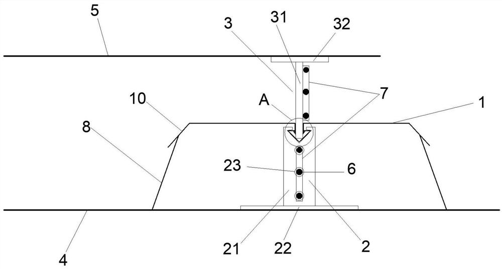 Water stopping steel plate structure and installation method