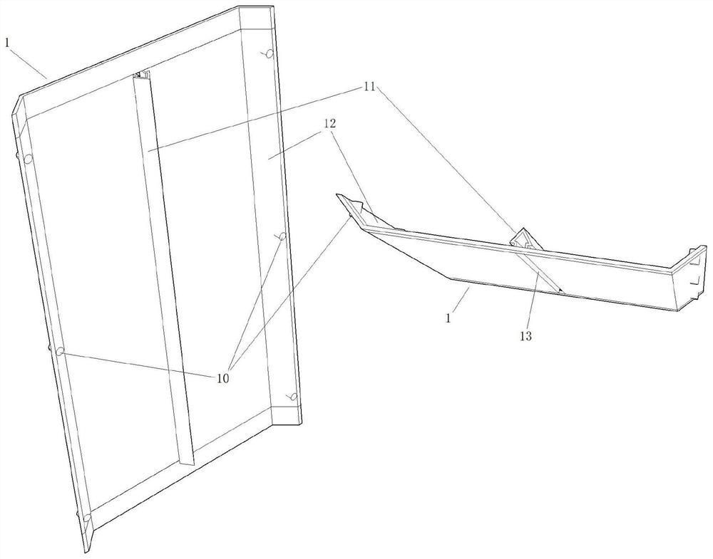 Water stopping steel plate structure and installation method