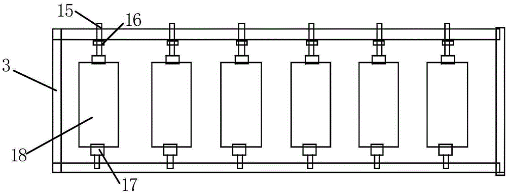 Marine splash corrosion testing apparatus and method for simulating and measuring splash corrosion