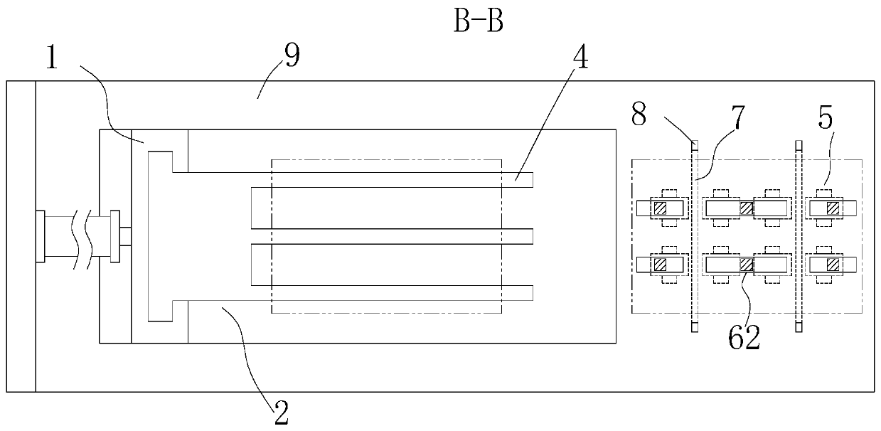 Woven bag packing device