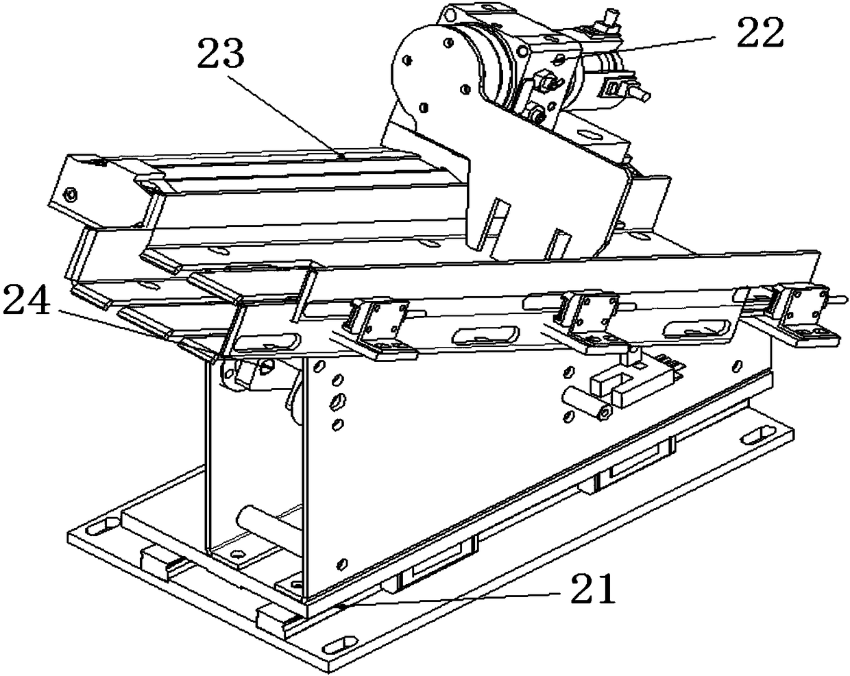 A kind of pcb tool automatic access device and method