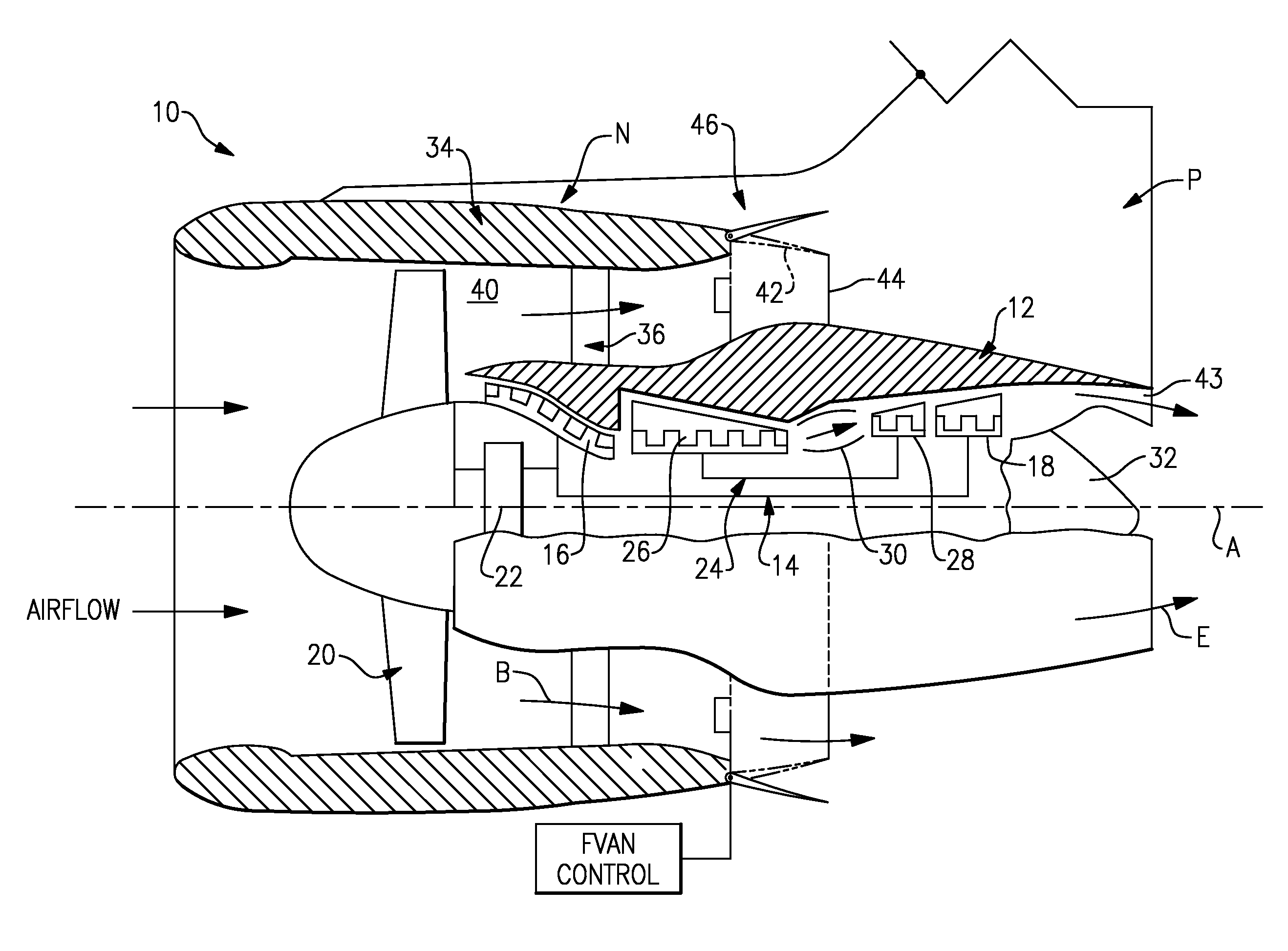 Fan variable area nozzle for a gas turbine engine fan nacelle with drive ring actuation system