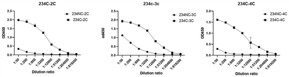 PCV2, PCV3 and PCV4 triple subunit vaccine as well as preparation method and application thereof