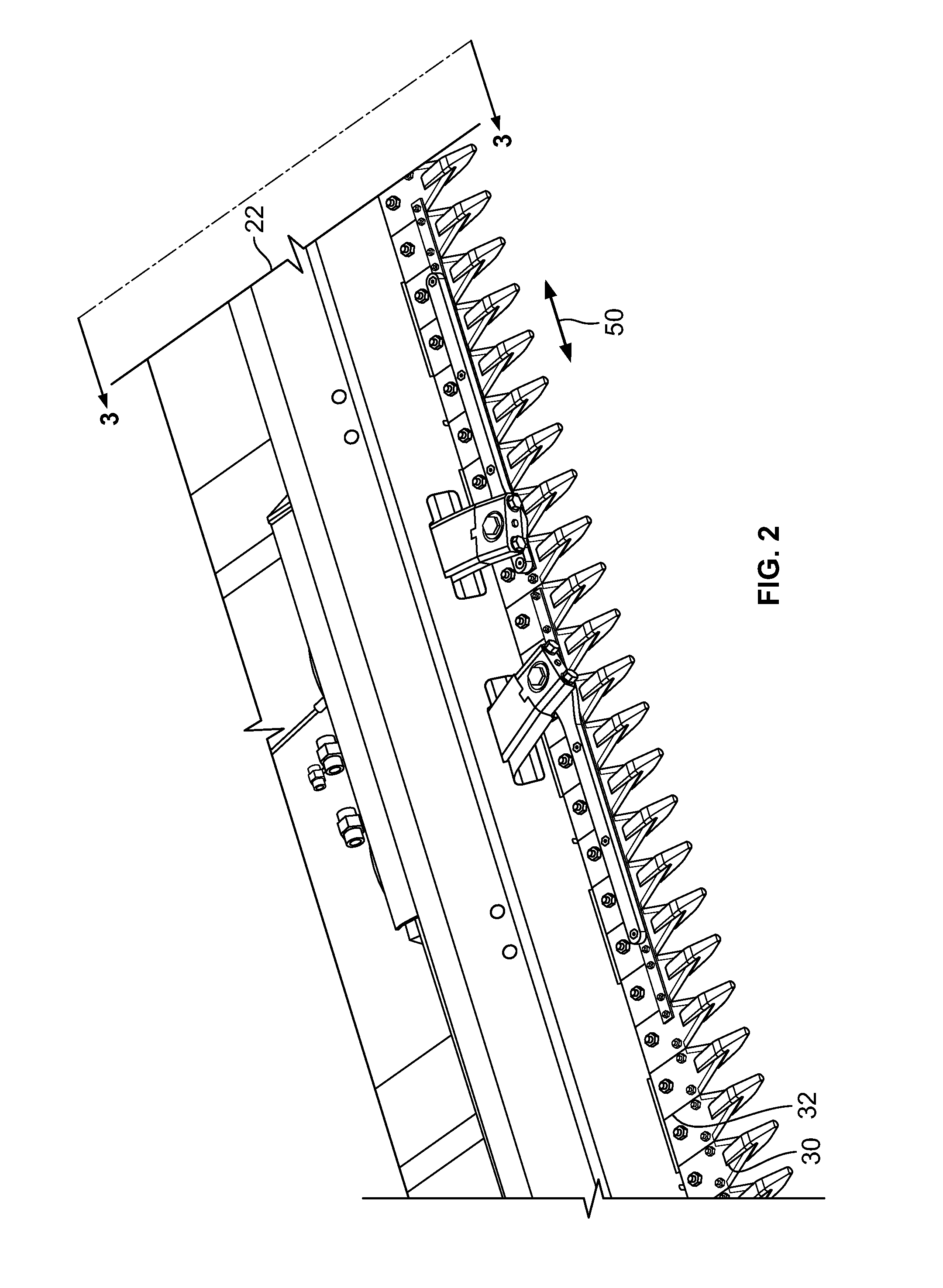 Cutterbar support for a crop harvesting header