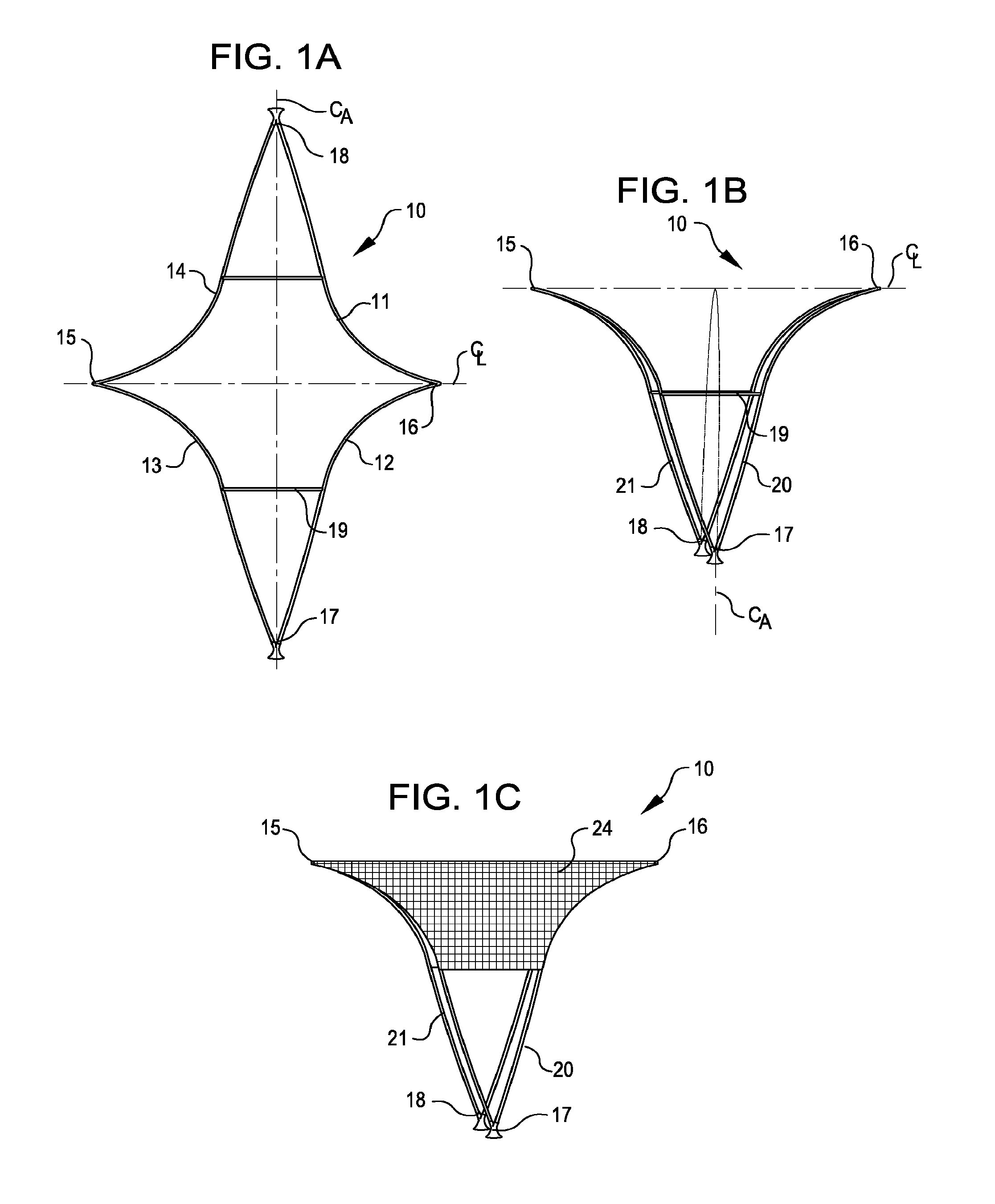 Systems and methods for supporting or occluding a physiological opening or cavity