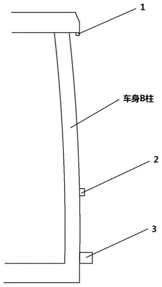 Hand pinching prevention device suitable for rear sliding door MPV