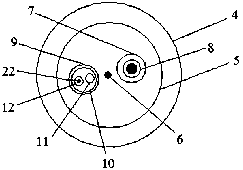 Cyathiform stone removing mesh basket with ball bag