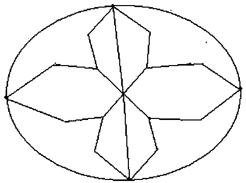 Cyathiform stone removing mesh basket with ball bag