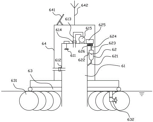 Net cage with carbon sink monitoring function