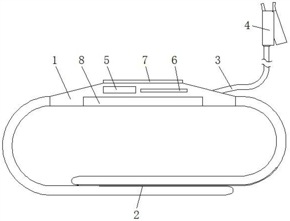 Automatic psychological tester for tumor patient and test method thereof