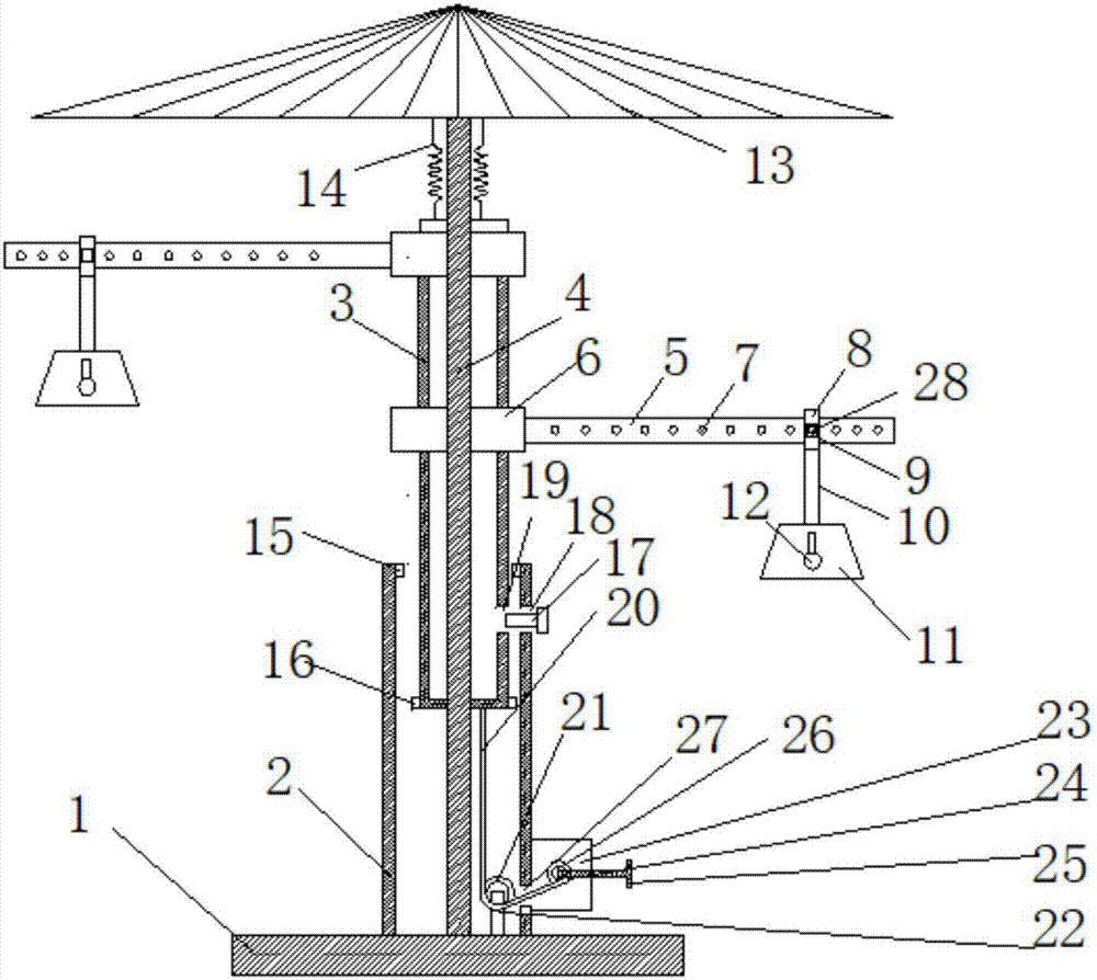 Novel LED street lamp