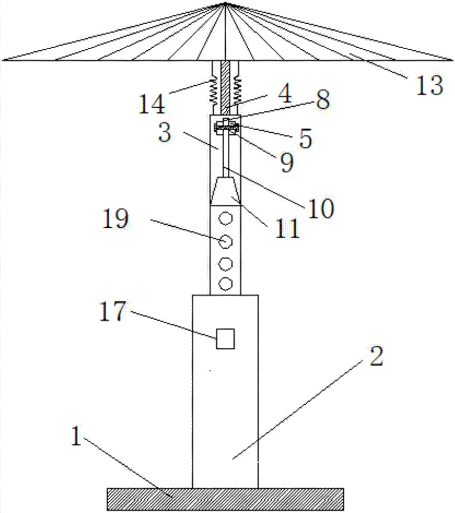 Novel LED street lamp