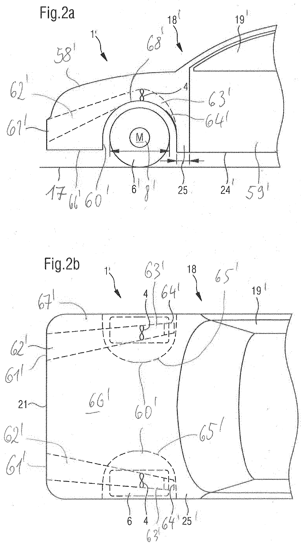 Translationally movable wind power plant