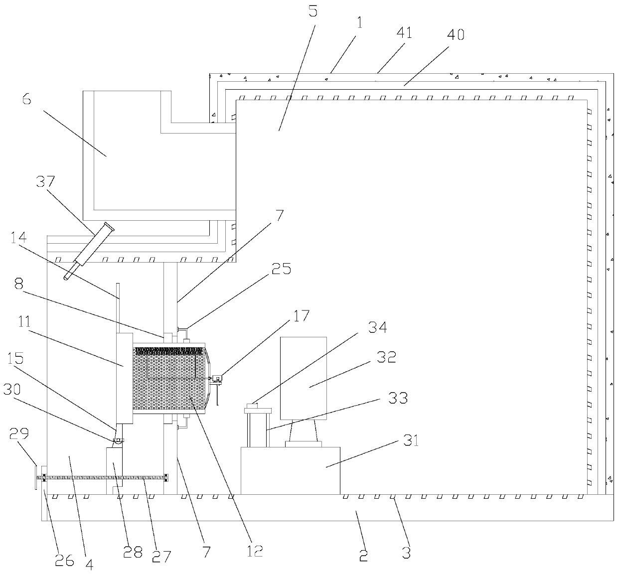 Noise processing device