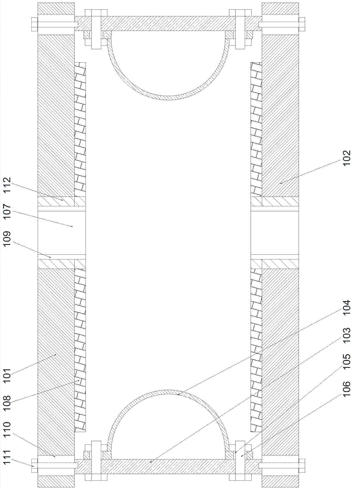 An anti-fracture device for drilling holes in building materials