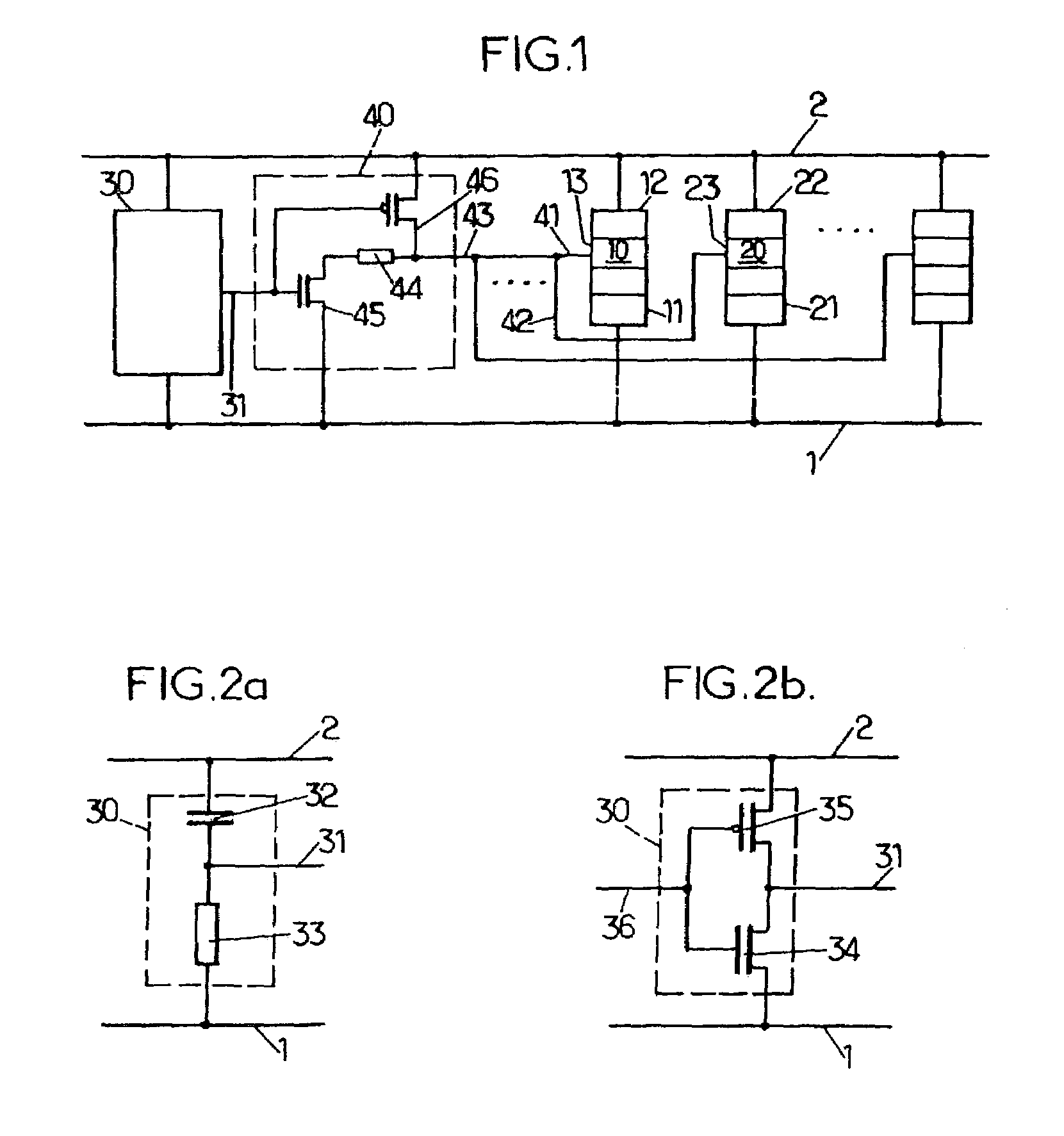 Electrostatic discharge protection device comprising several thyristors