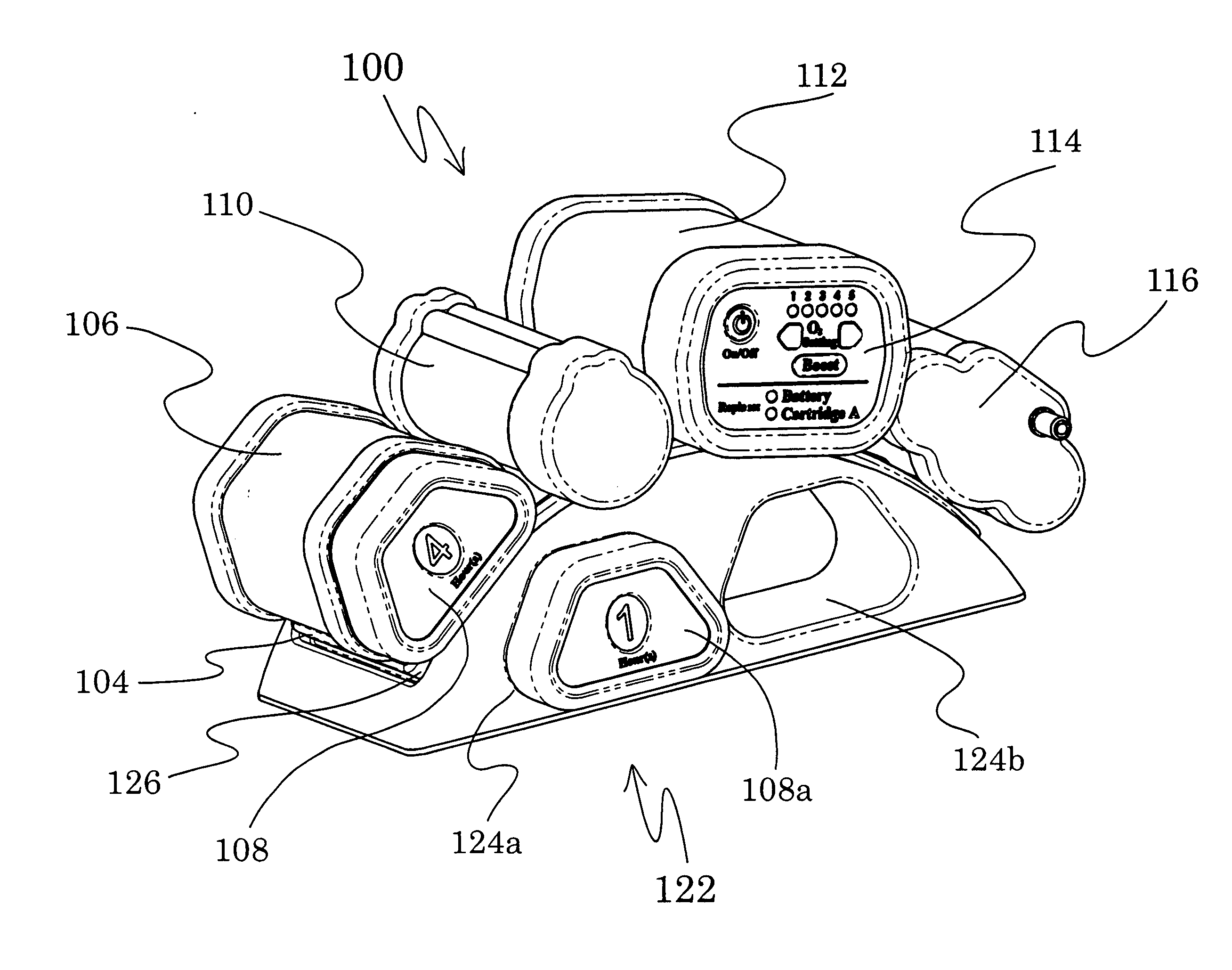 Low power ambulatory oxygen concentrator