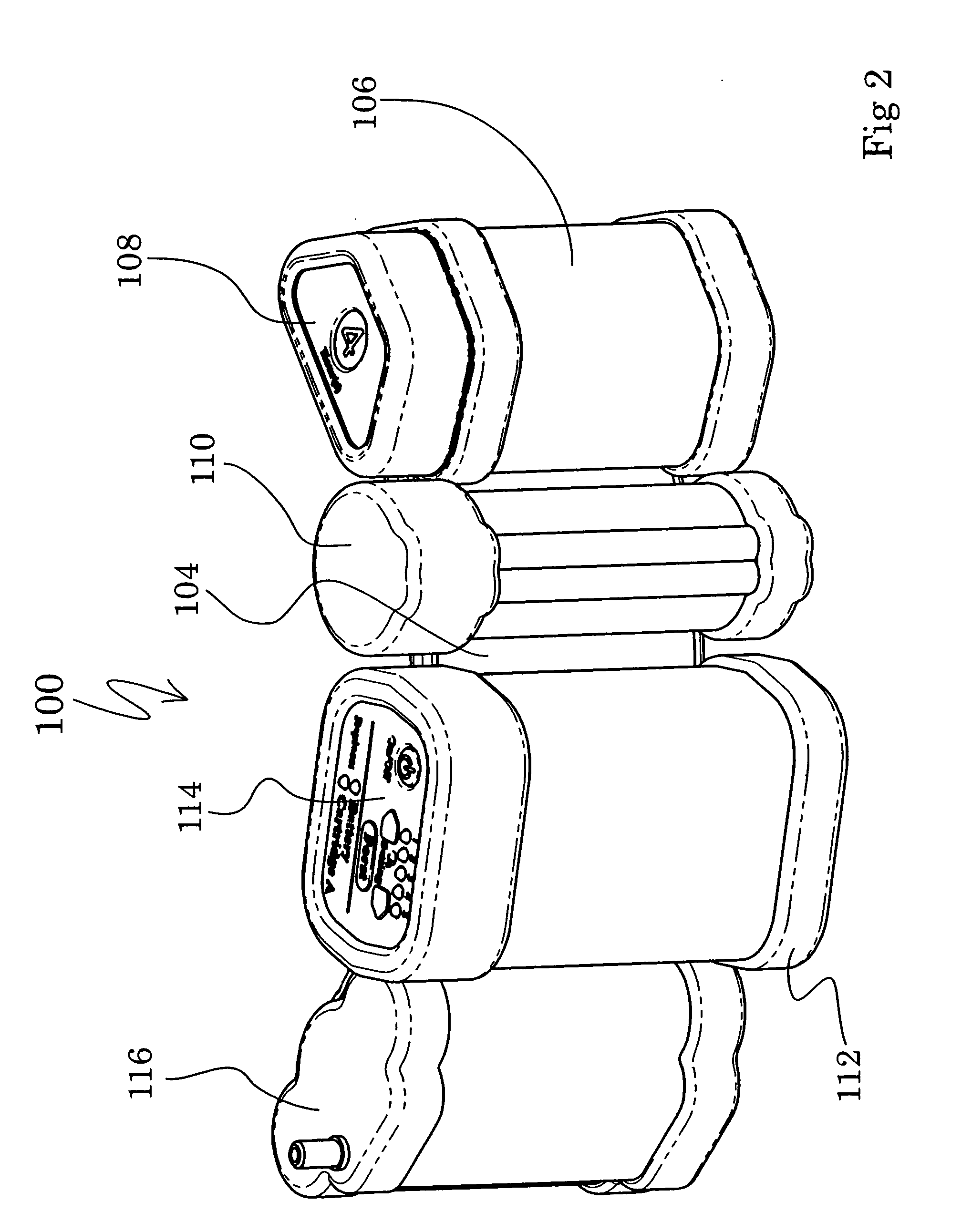 Low power ambulatory oxygen concentrator