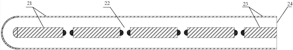 Tandem high repetition frequency pulse generating device