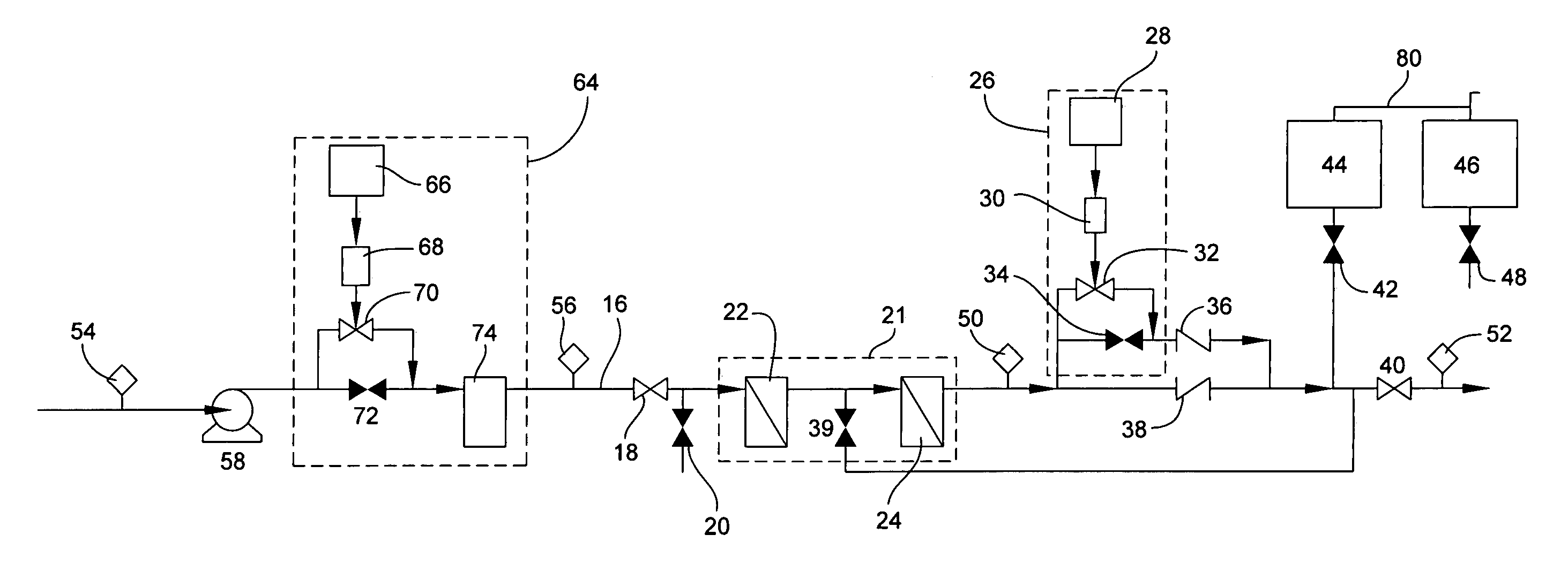 Transportable water treatment system