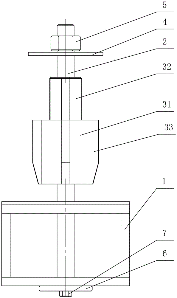 An assembly jig for opening and closing toggle arms