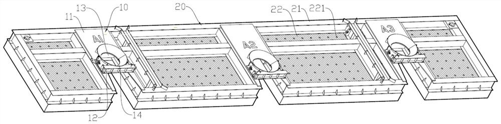 Temporary subsea base and method for mass installation of deepwater surface conduits