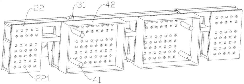 Temporary subsea base and method for mass installation of deepwater surface conduits