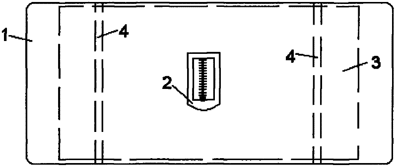 Device for relieving sore throat through wet and hot compress