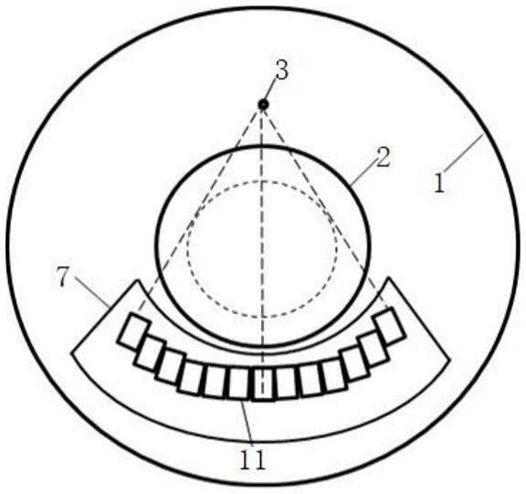 Compact CT detector image reconstruction method and device and storage medium