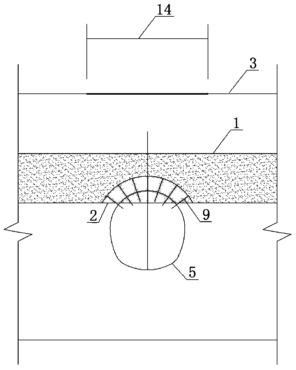 Advanced grouting reinforcement method for water-rich sand layer suitable for subway tunnels in complex urban environment