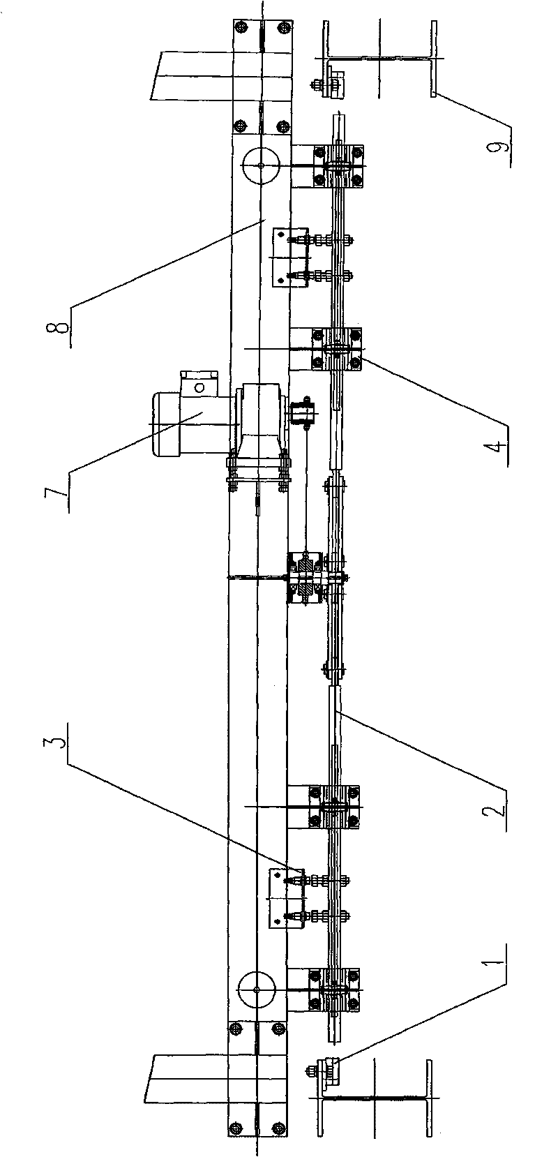 Fall preventing device for mechanical parking equipment