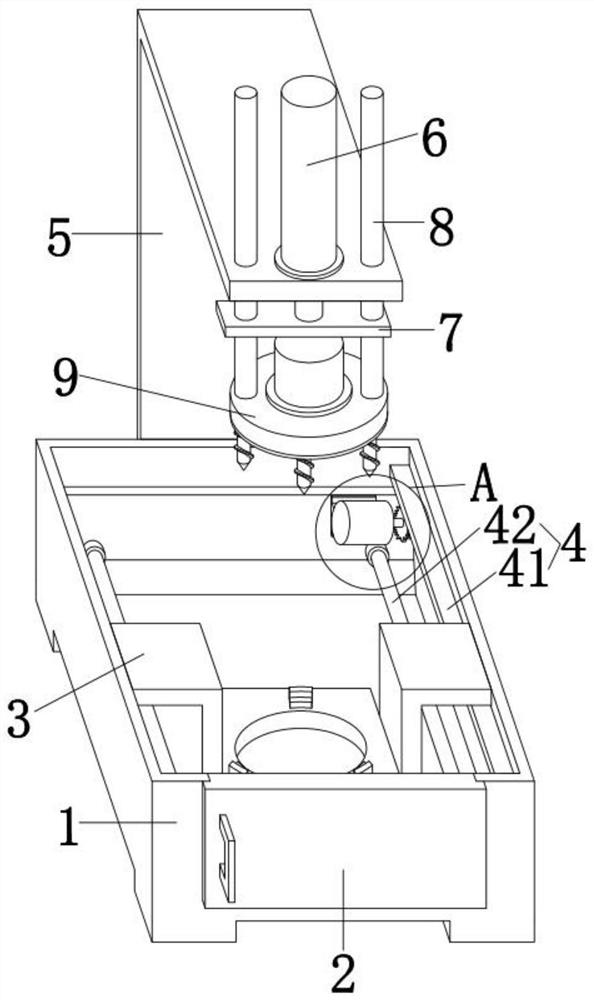 Hardware machining drilling equipment