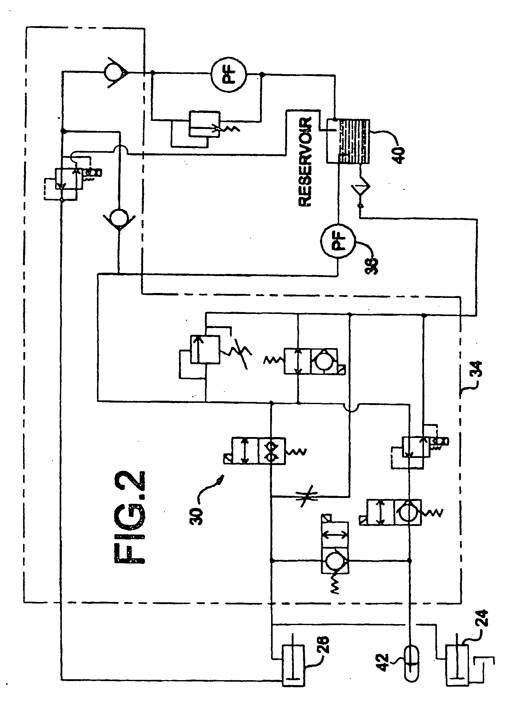 Method and apparatus to put a windrower header in the transport mode under specified conditions