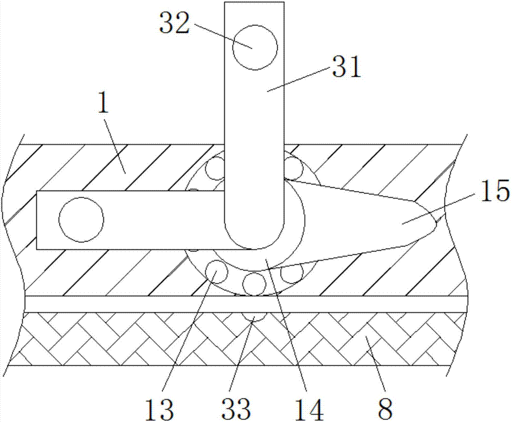 Automatic cooling alarm type computer convenient to move and fix