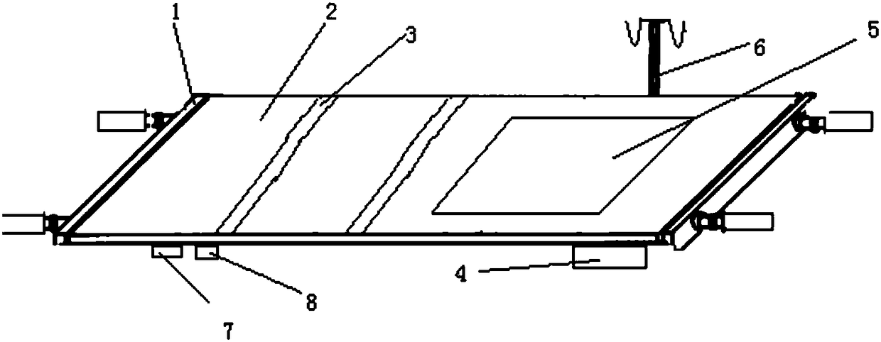 Stretcher with lower limb massage function for pregnant women